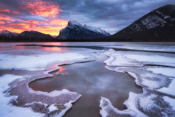 Vermillion Lakes, Banff National Park, Canada